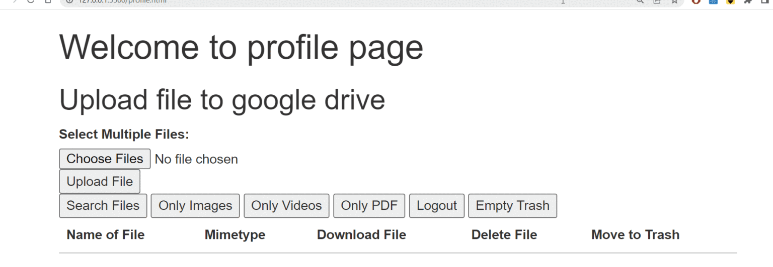 download multiple google drive files